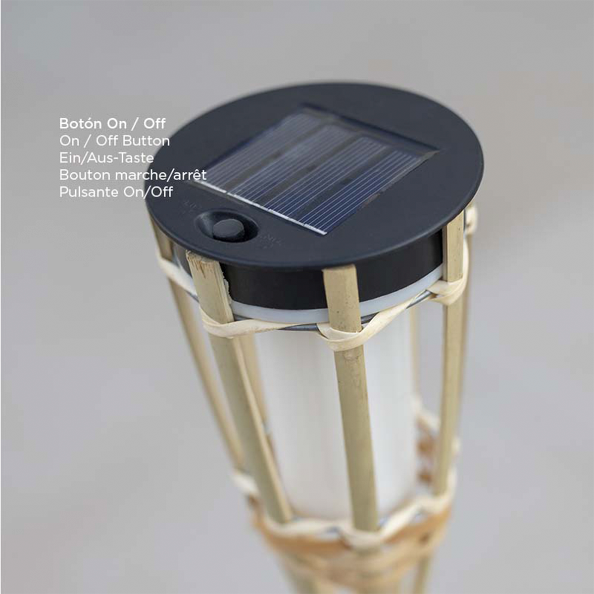 Ebasaro solar vloerlamp