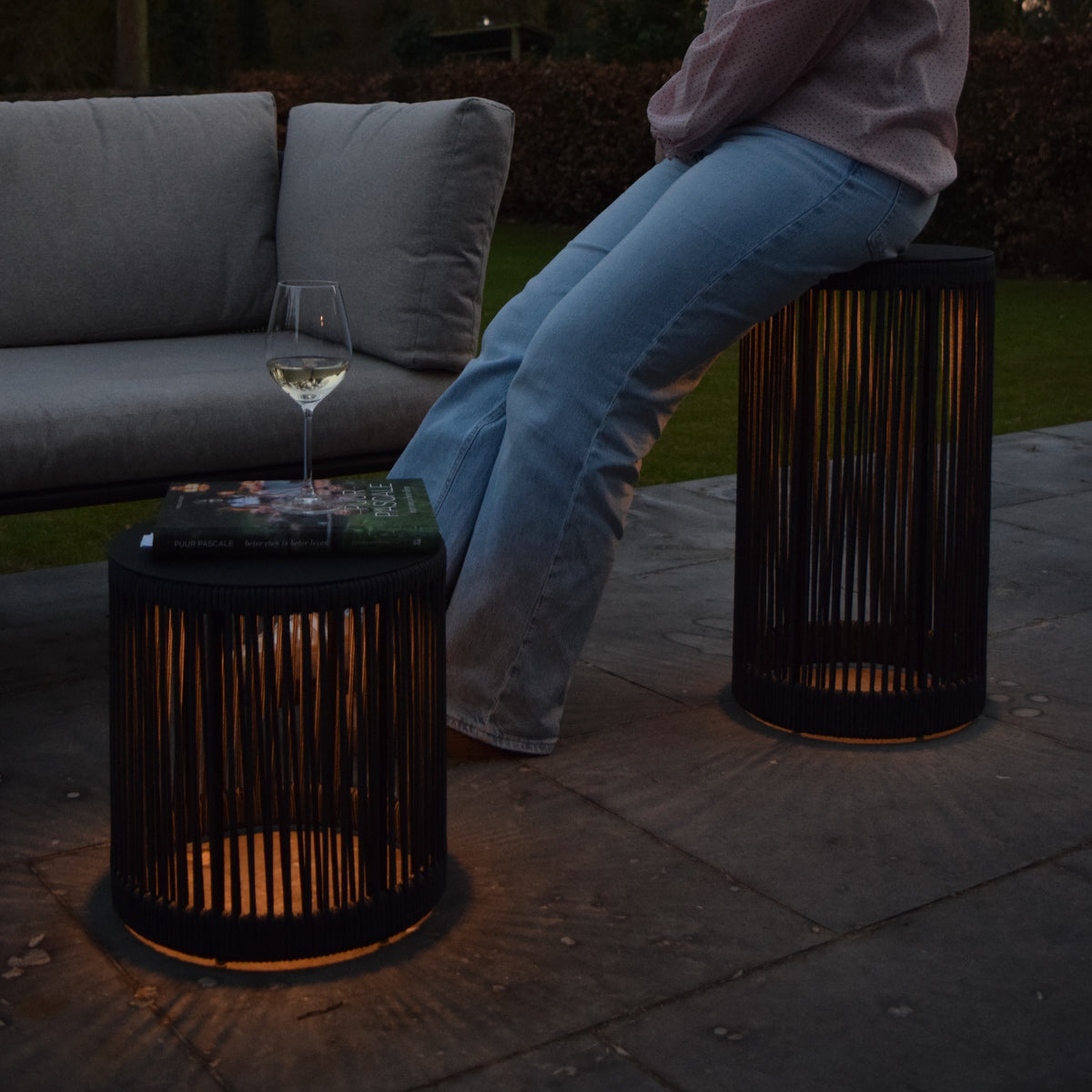 Pingivo oplaadbare vloerlamp buiten