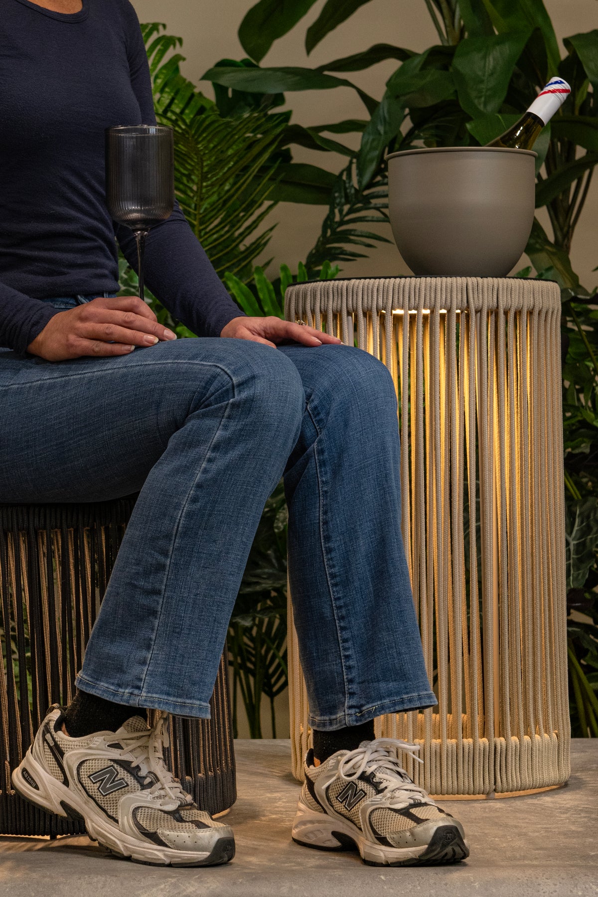 Pingivo oplaadbare vloerlamp buiten