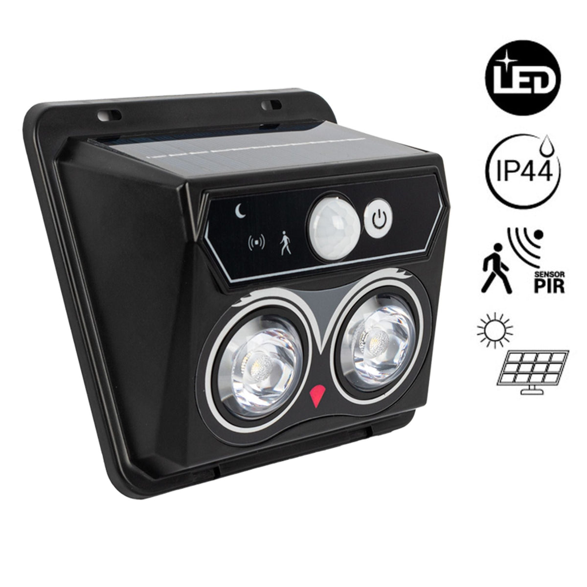 Pazolaro solar buitenwandlamp met bewegingssensor