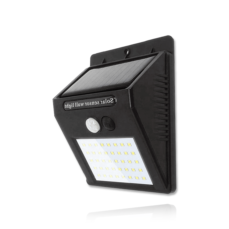 Pirano solar buitenwandlamp met bewegingssensor