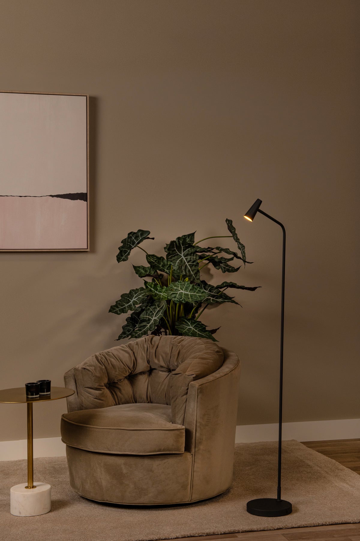 Stiravo oplaadbare vloerlamp