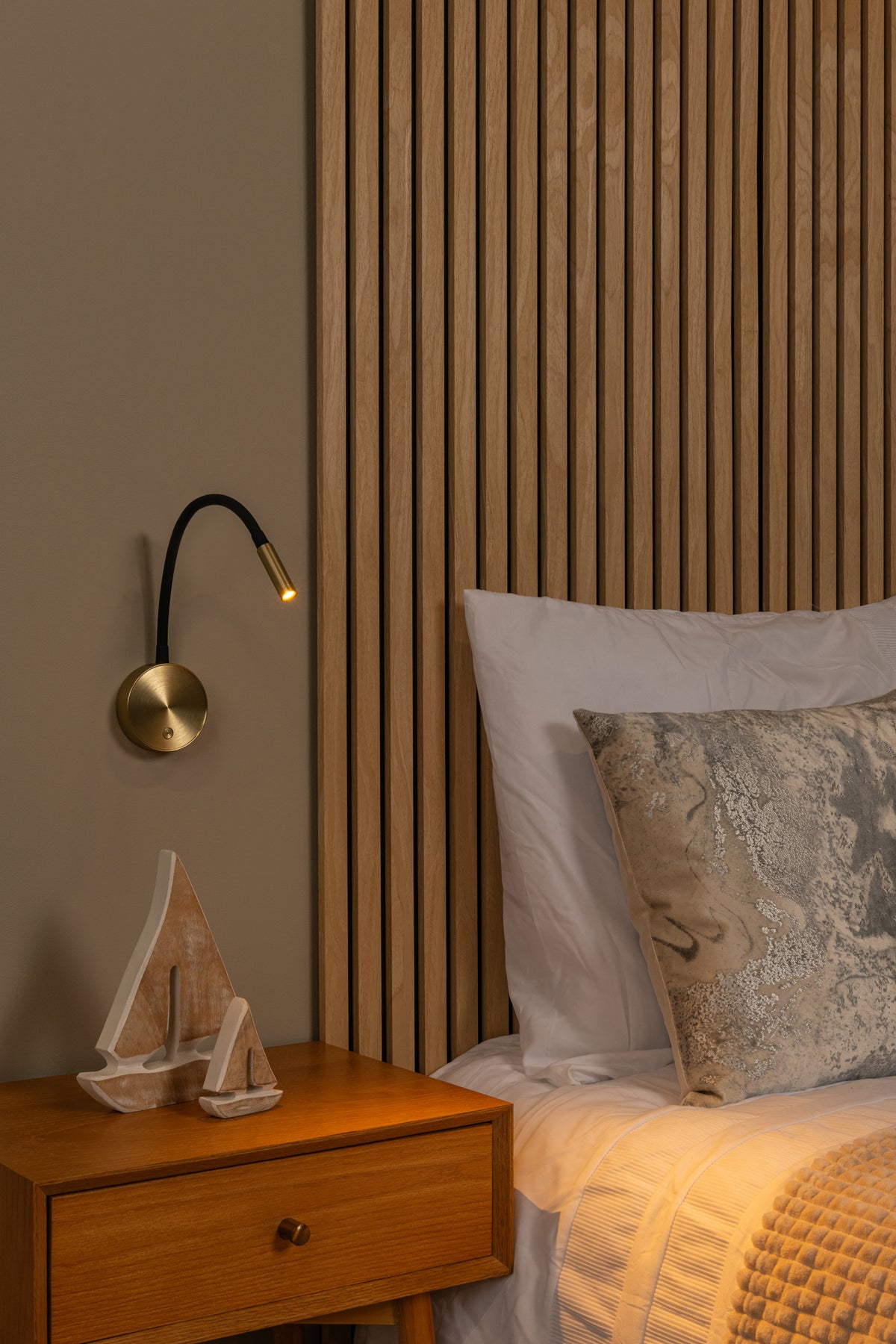 Asjaro oplaadbare wandspot