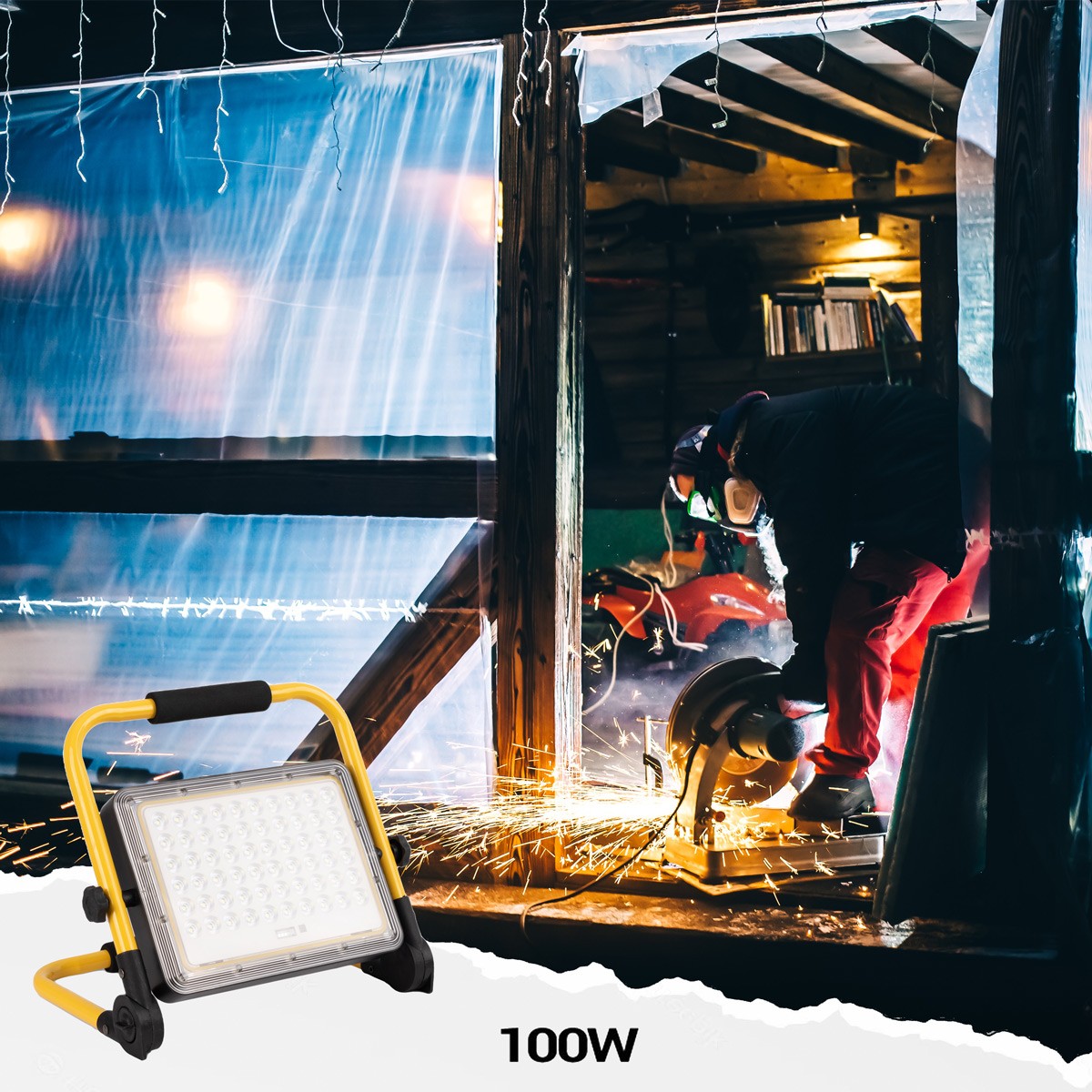 Pacalano oplaadbare werklamp