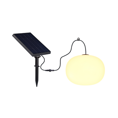 Globaro solar hanglamp buiten