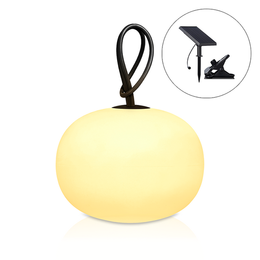 Globaro solar hanglamp buiten
