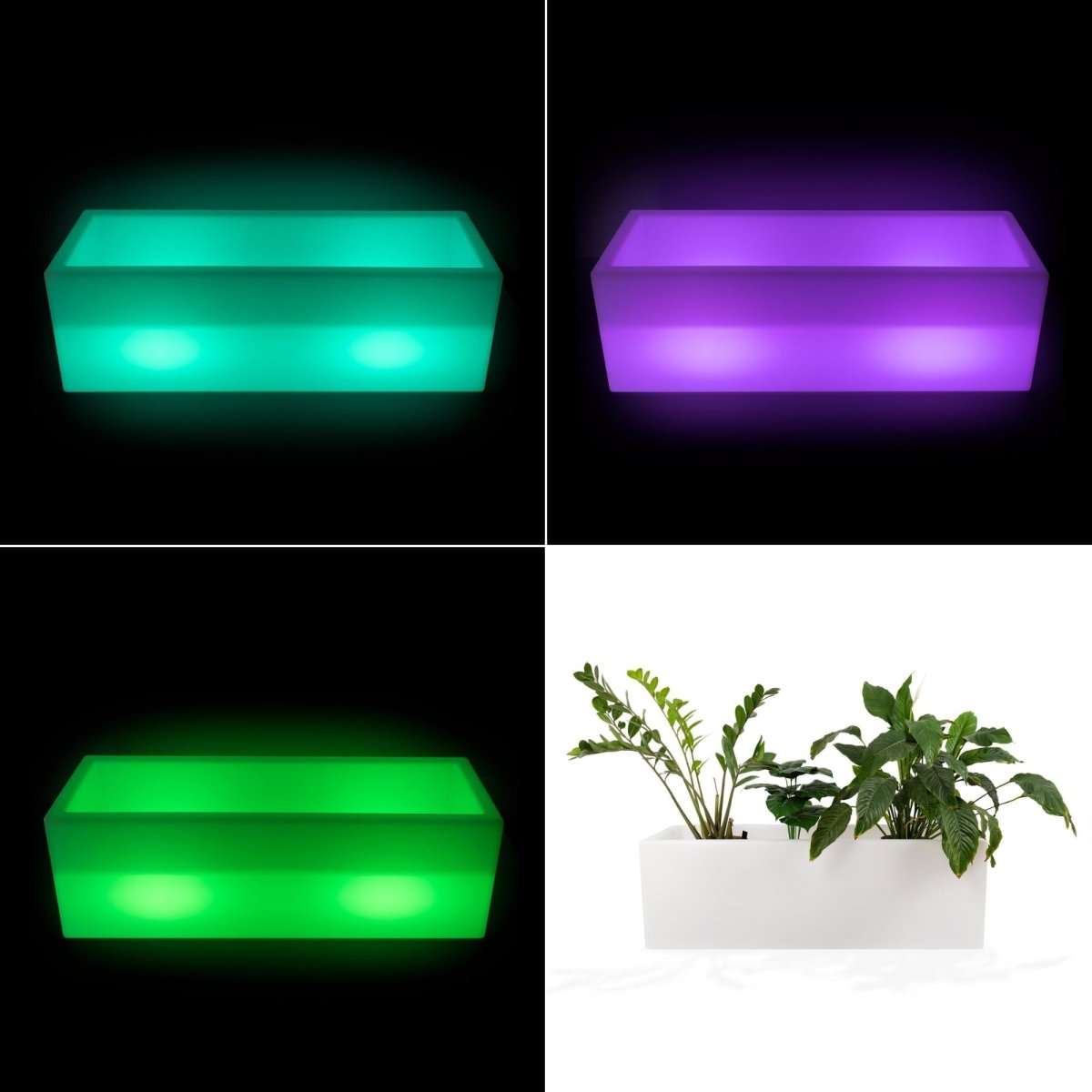 Ulunivo oplaadbare lichtgevende plantenbak
