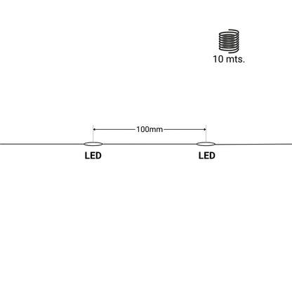 Cacalivo solar lichtsnoer