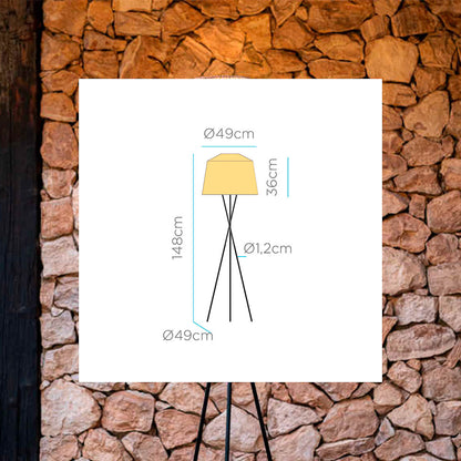 Duzevivo oplaadbare vloerlamp