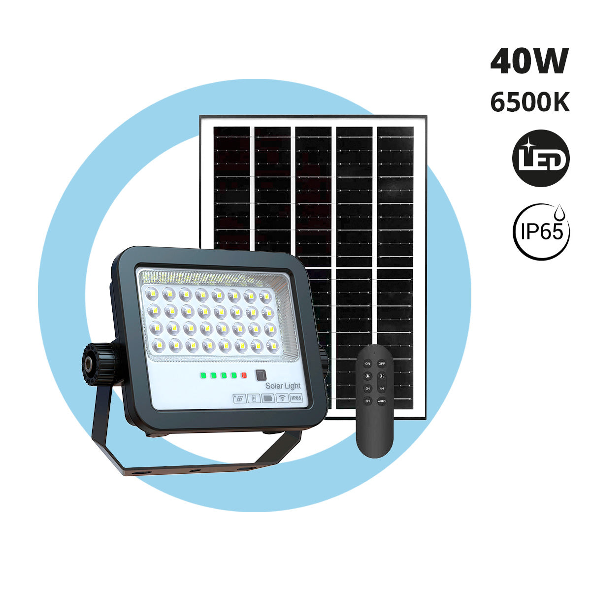 Abriaro solar schijnwerper