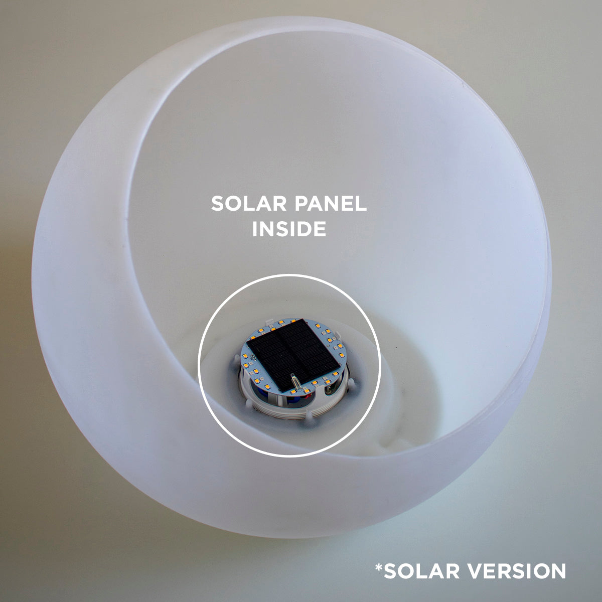 Lizilano solar vloerlamp