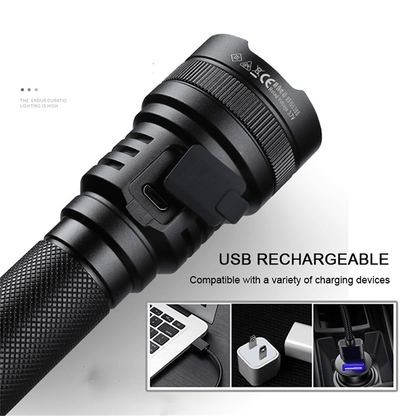 Lucavo oplaadbare zaklamp