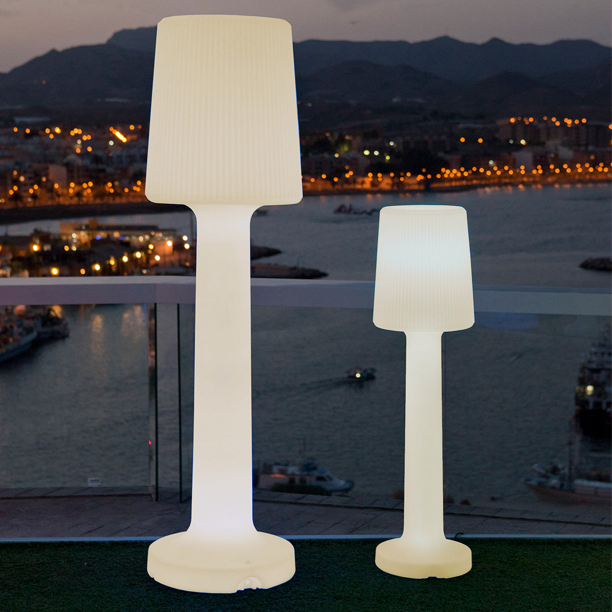 Visemano oplaadbare vloerlamp