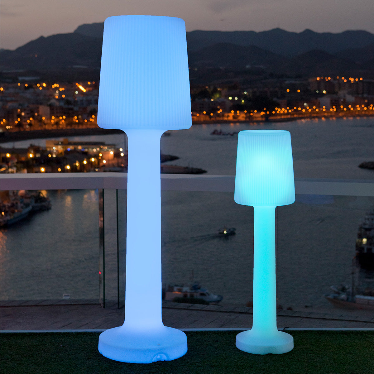 Visemano oplaadbare vloerlamp
