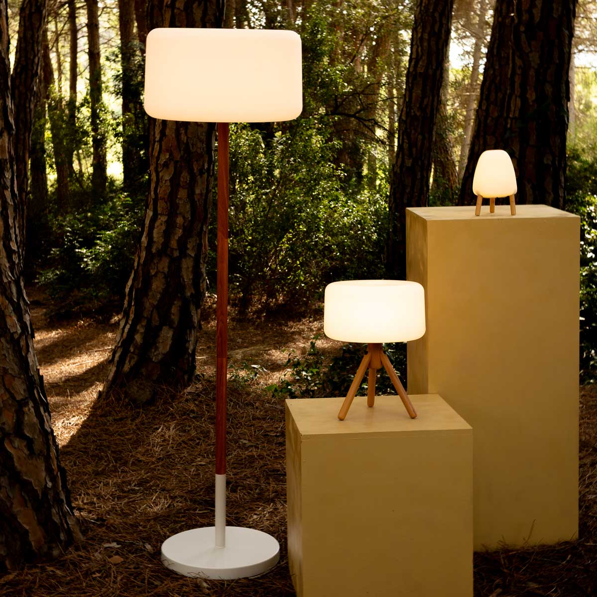 Zetinano solar vloerlamp