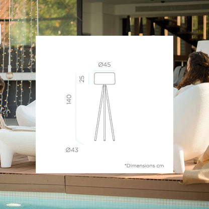 Nufenaro oplaadbare vloerlamp