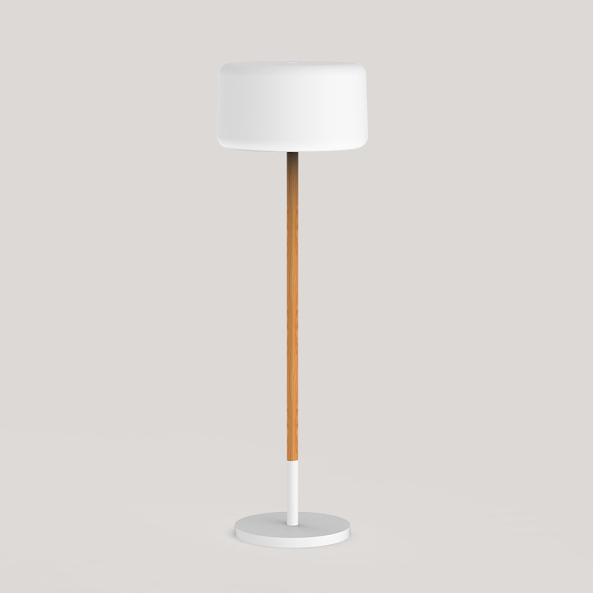 Zetinano solar vloerlamp