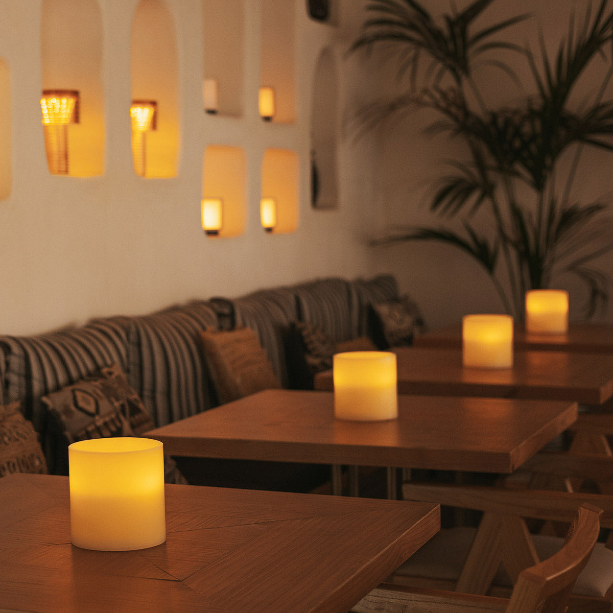 Iviraro oplaadbare led-kaars