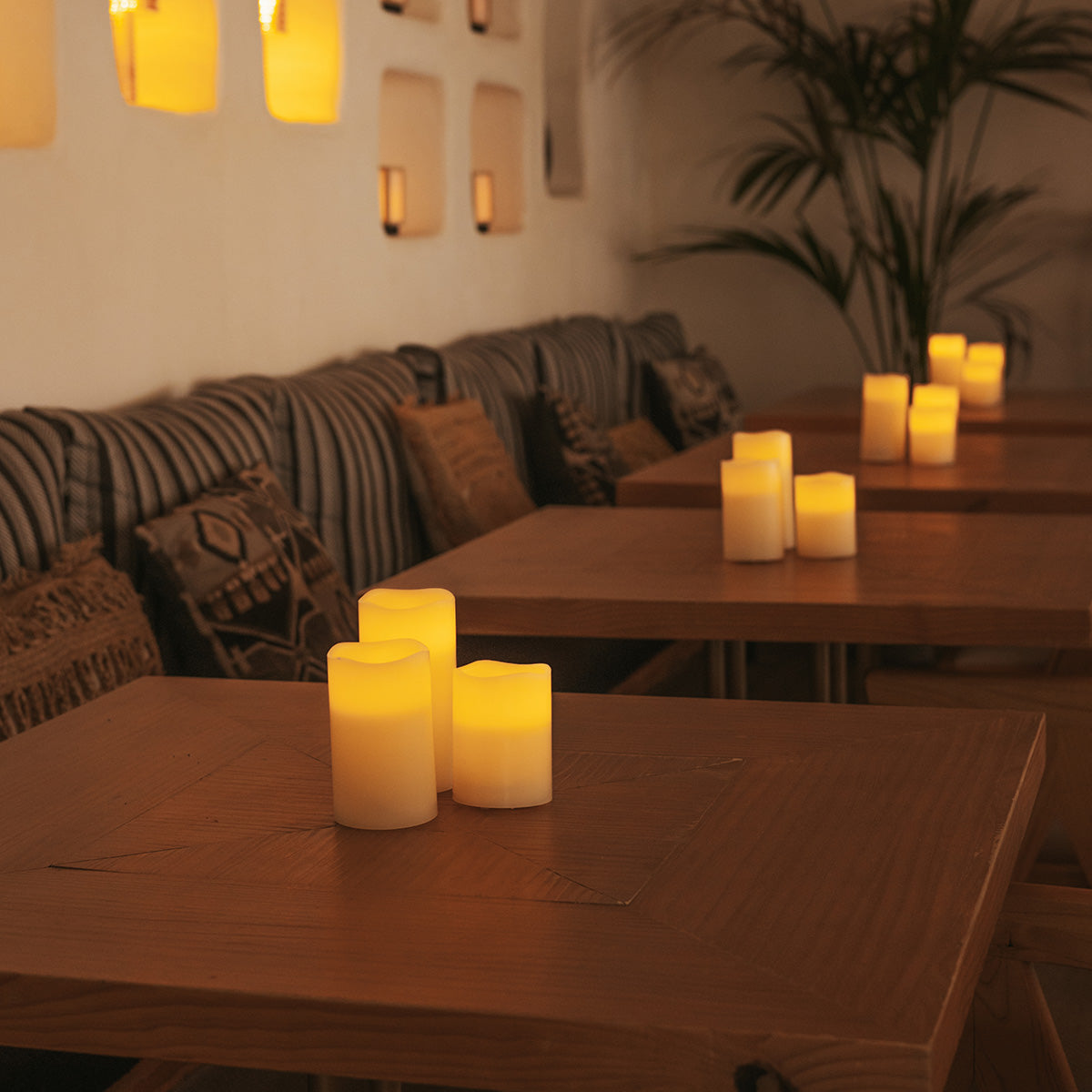 Iviraro oplaadbare led-kaars