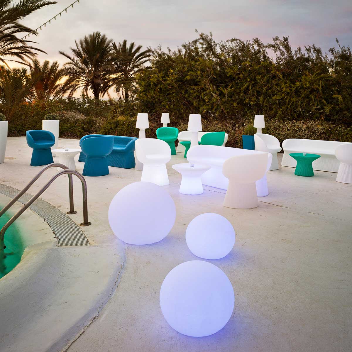 Lizilano solar vloerlamp
