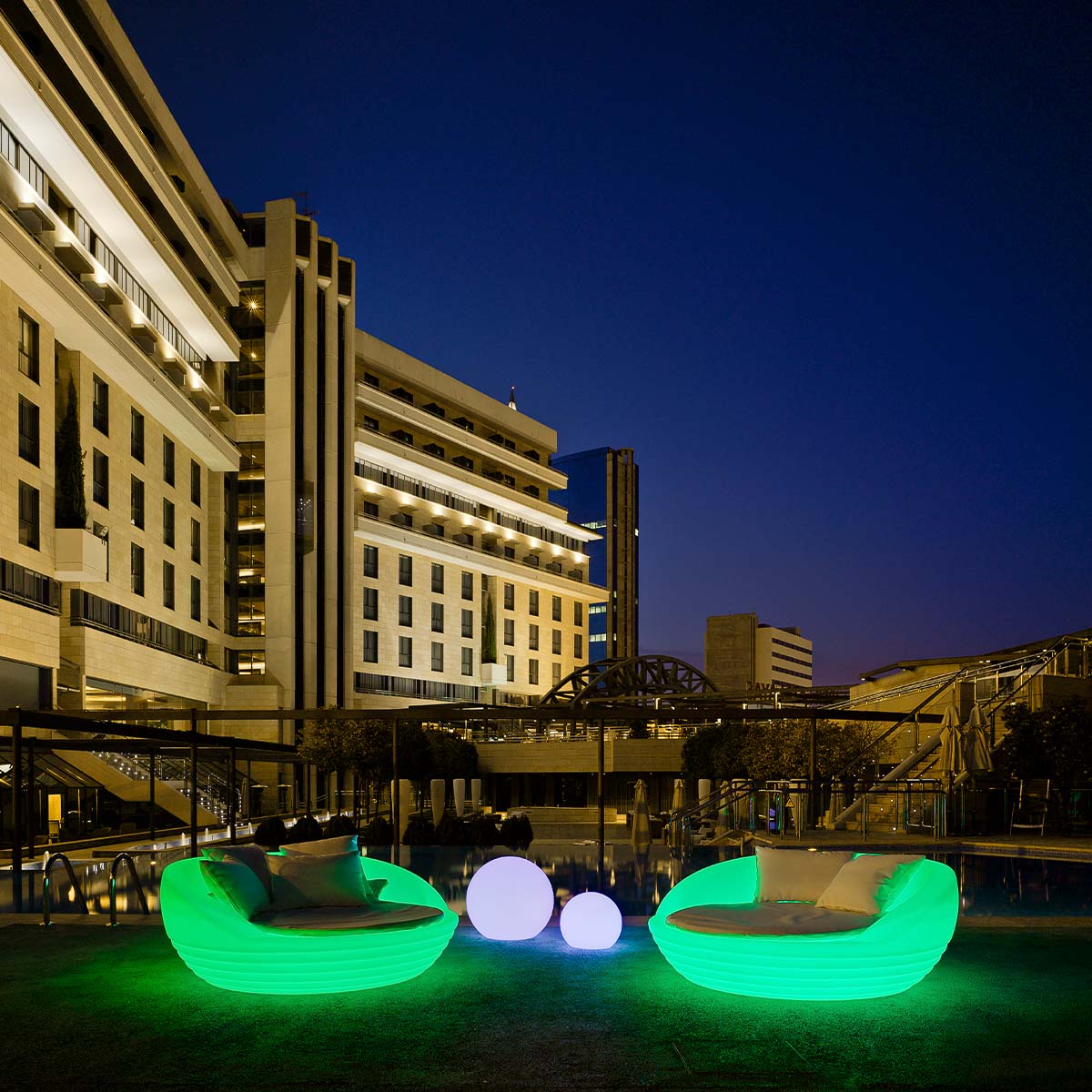 Lizilano solar vloerlamp