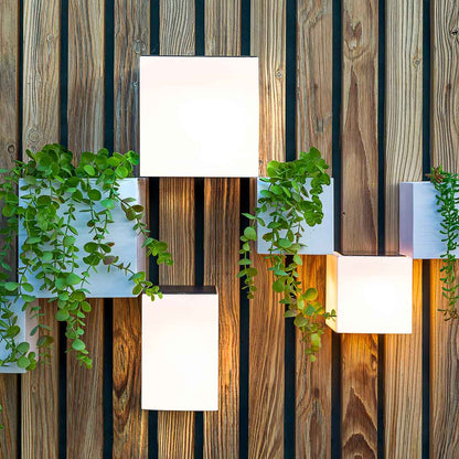 Ividaro solar wandlamp