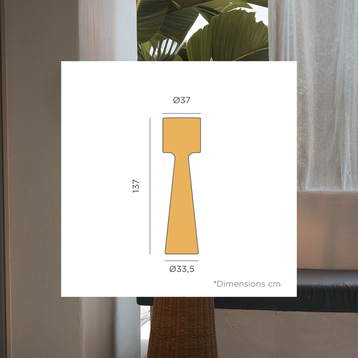 Ricanavo oplaadbare vloerlamp