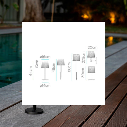 Nucalivo solar vloerlamp