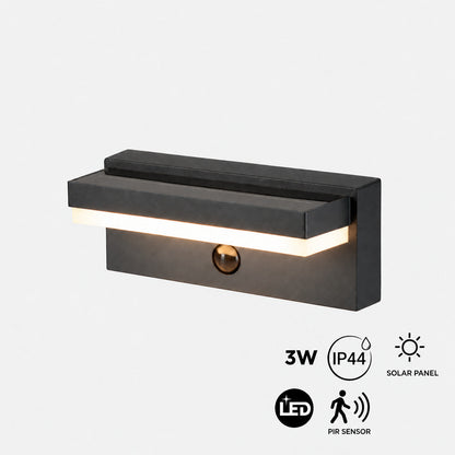 Ganelivo solar buitenwandlamp