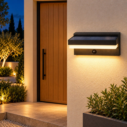 Ganelivo solar buitenwandlamp