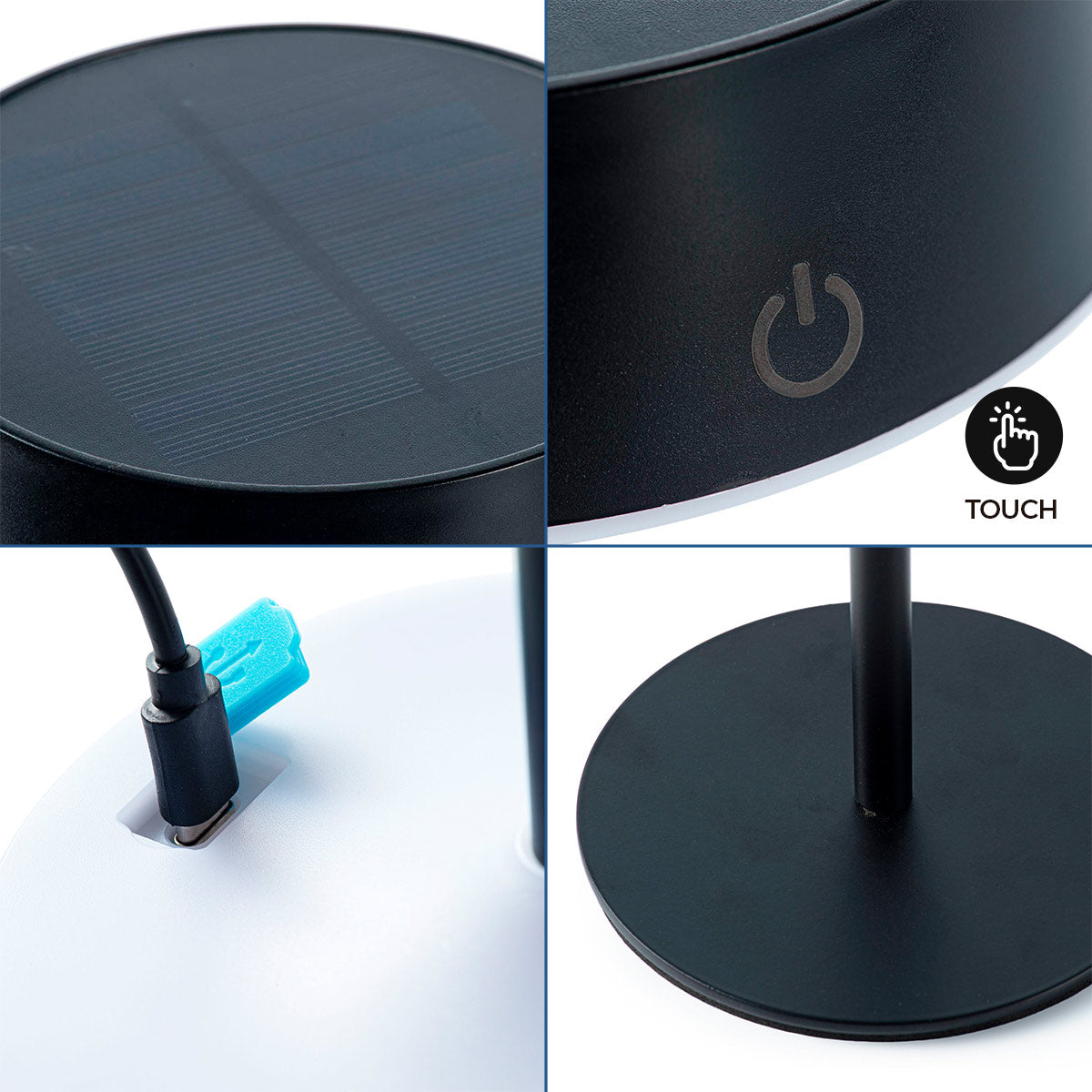 Vakorivo solar tafellamp
