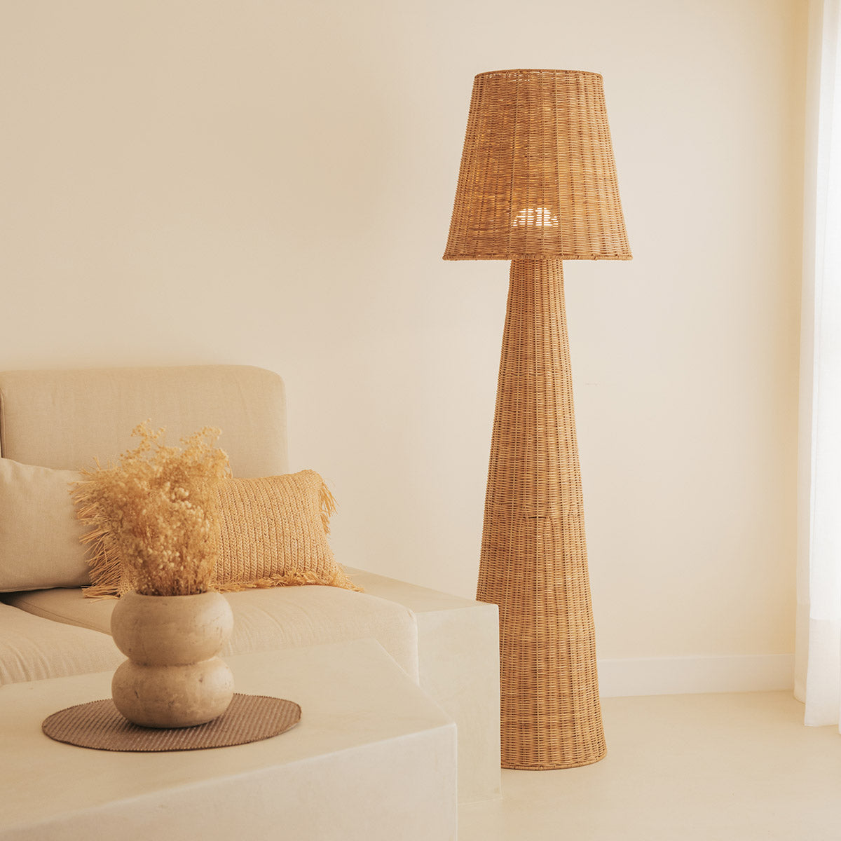 Osedaro oplaadbare vloerlamp
