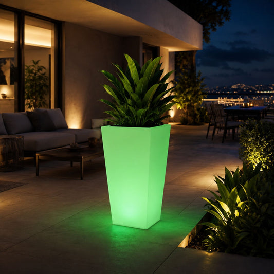Dabarivo oplaadbare lichtgevende plantenbak