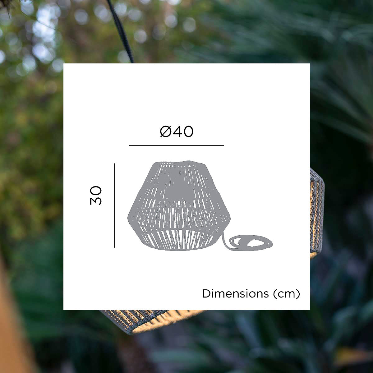 Rademivo oplaadbare hanglamp
