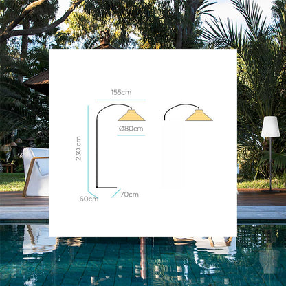 Onevivo oplaadbare vloerlamp