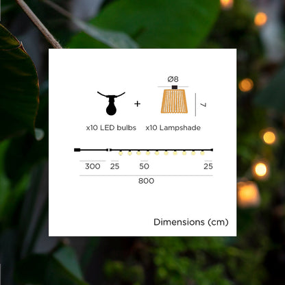 Curonaro solar lichtsnoer