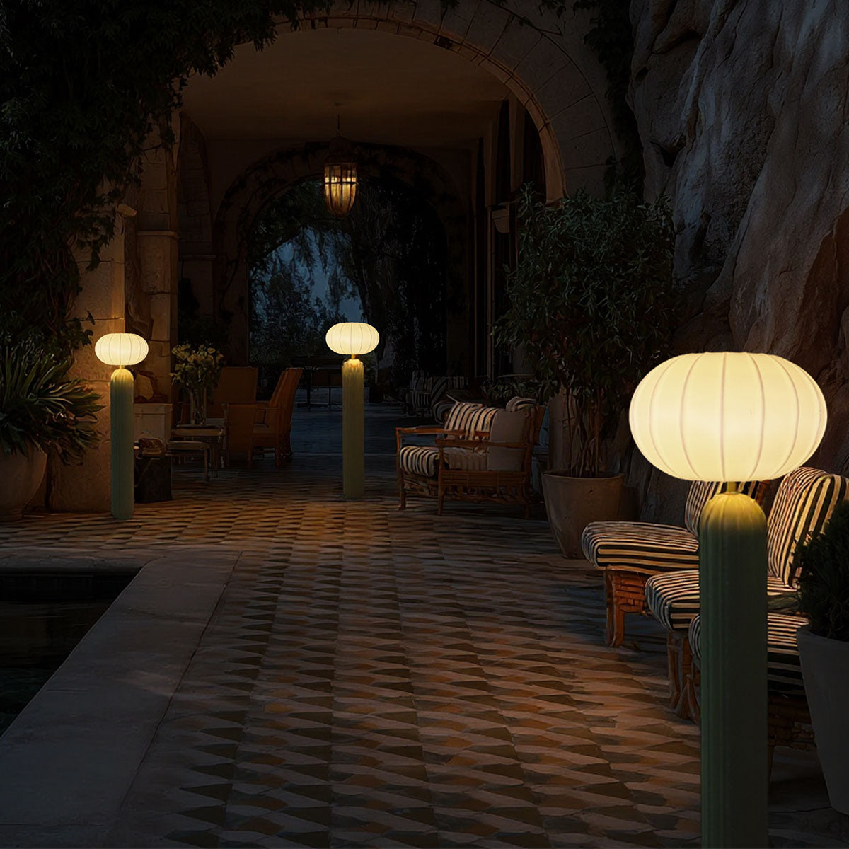 Lalidaro solar vloerlamp