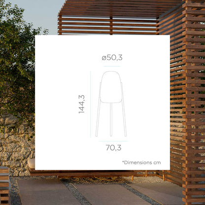 Gabesivo solar vloerlamp