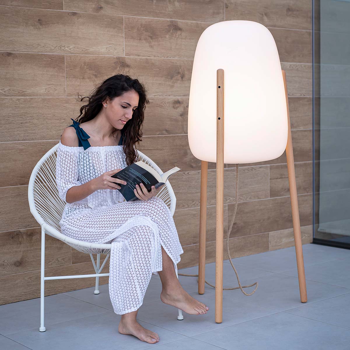 Gabesivo solar vloerlamp