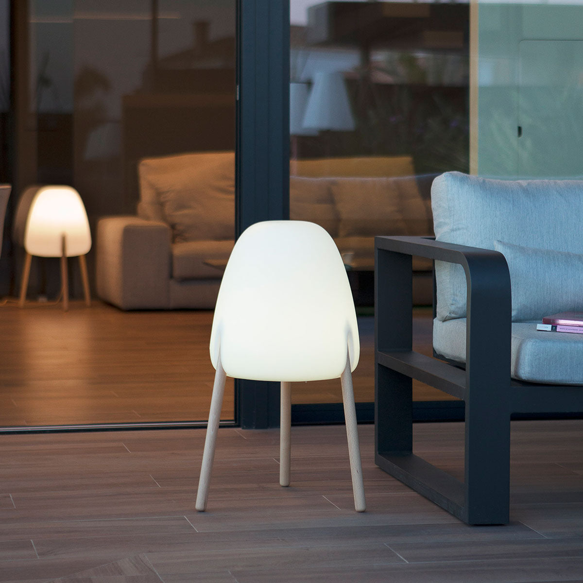 Gabesivo solar vloerlamp