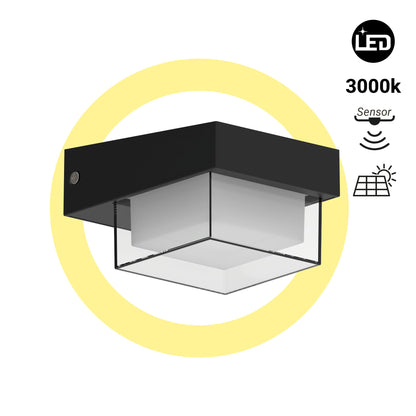 Apolano solar buitenwandlamp met bewegingssensor