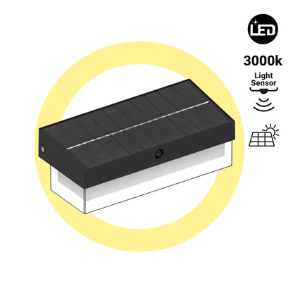 Lapolavo solar buitenwandlamp met bewegingssensor