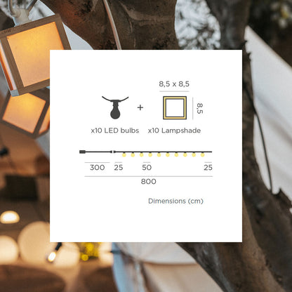 Odivano solar lichtsnoer