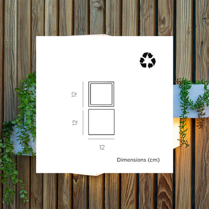 Ividaro solar wandlamp