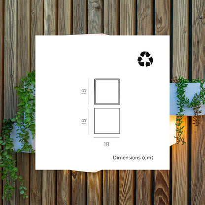Ividaro solar wandlamp