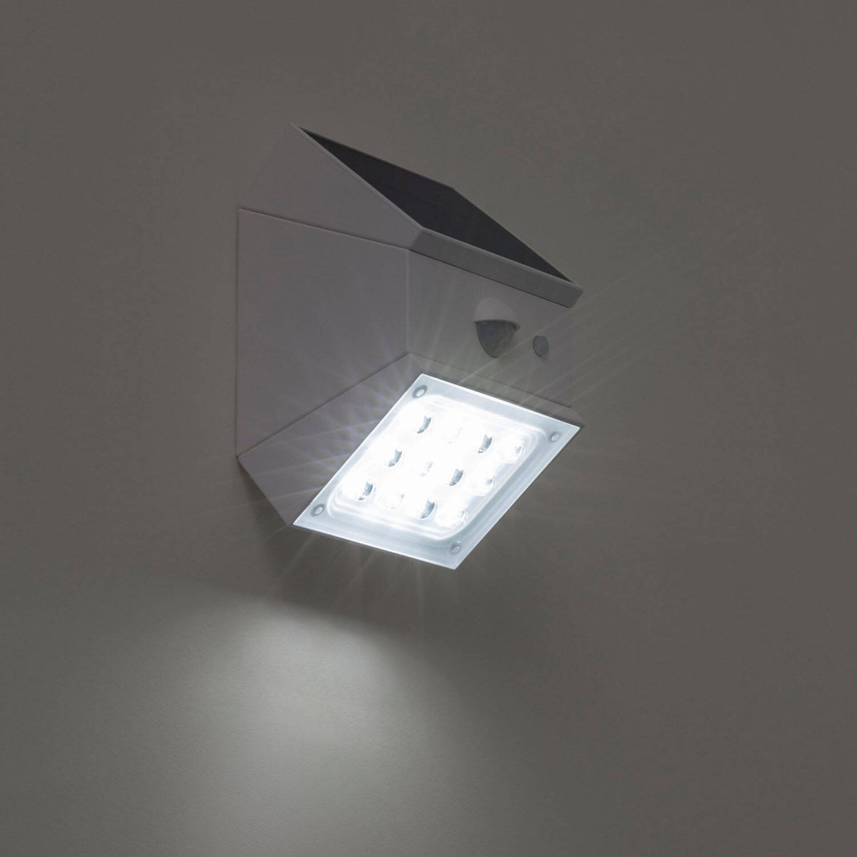 Marivo solar buitenwandlamp met bewegingssensor