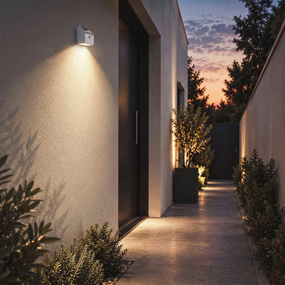 Marivo solar buitenwandlamp met bewegingssensor