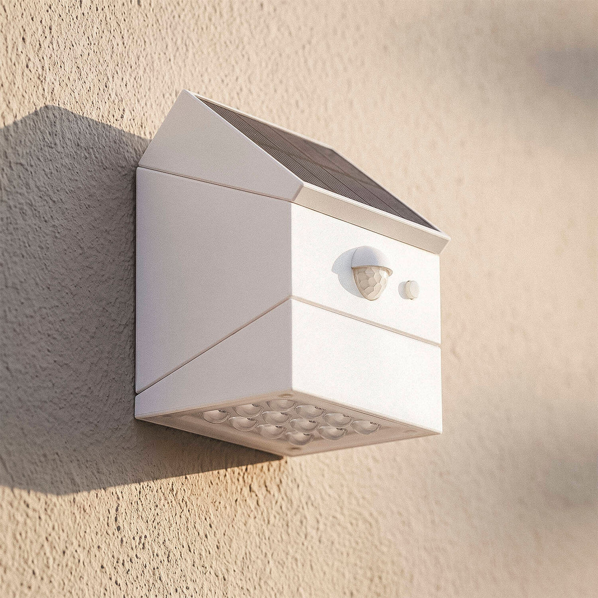 Marivo solar buitenwandlamp met bewegingssensor