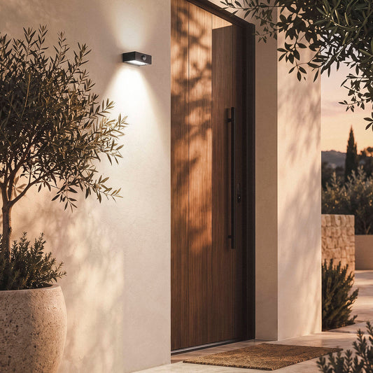 Karlavo solar buitenwandlamp met bewegingssensor