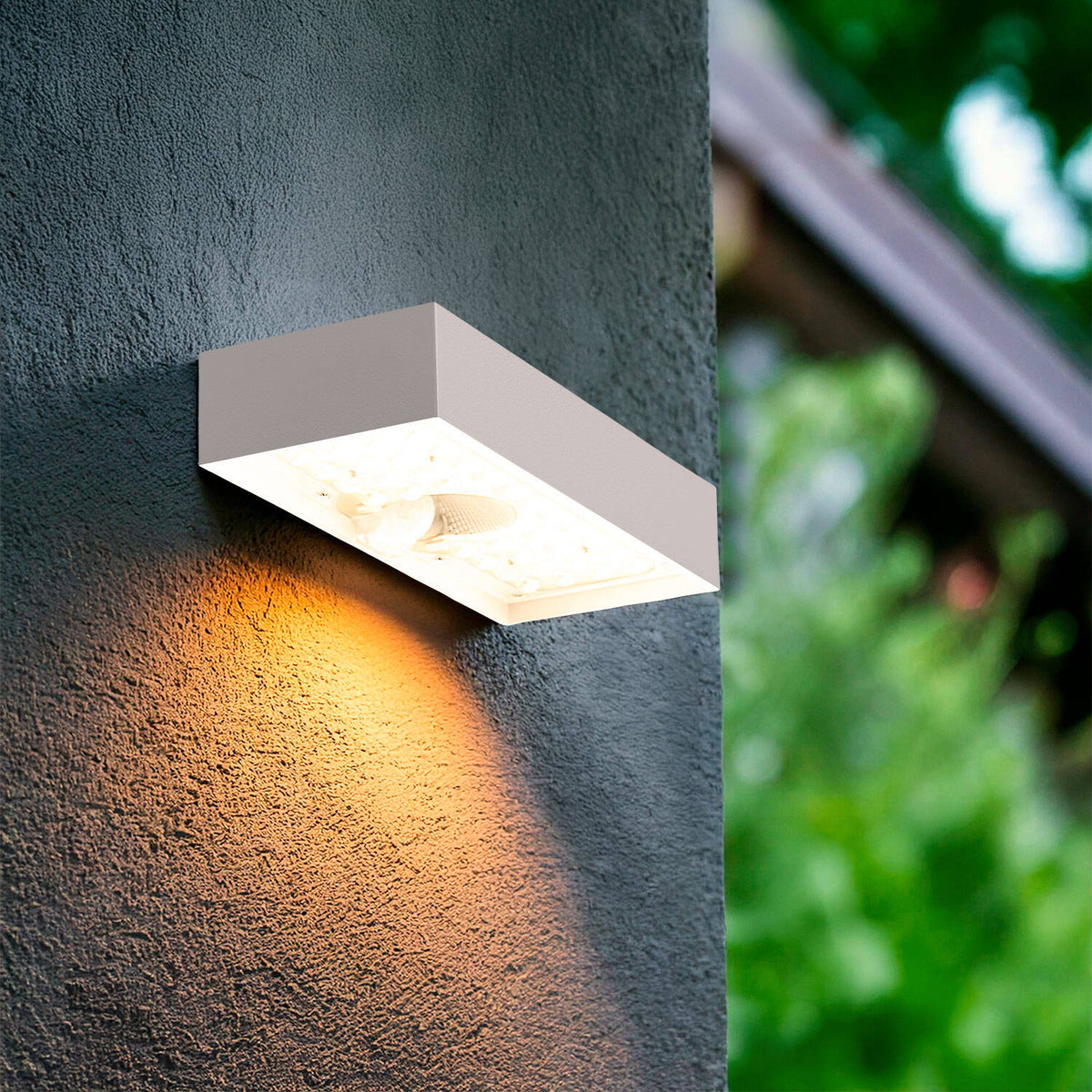 Karlano solar buitenwandlamp met bewegingssensor